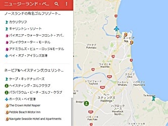 NZゴルフリゾート日本語マップ